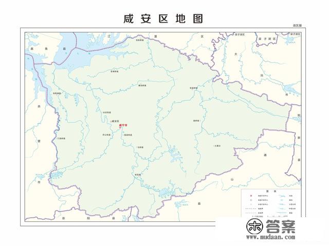 湖北省各市（州）、县地图