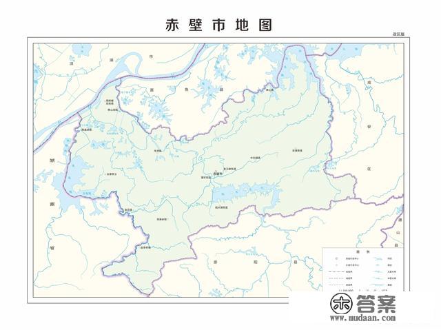 湖北省各市（州）、县地图