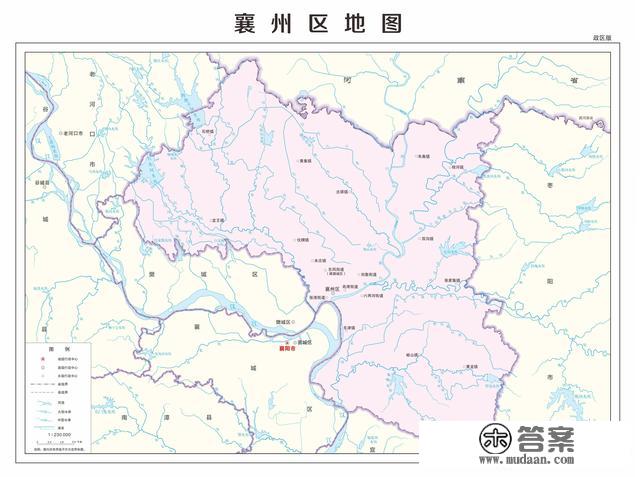 湖北省各市（州）、县地图