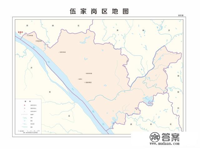 湖北省各市（州）、县地图