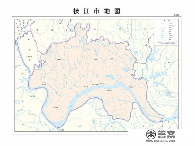 湖北省各市（州）、县地图