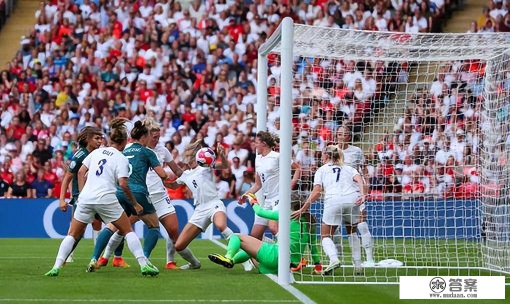 新王登基！2022年女足欧洲杯决赛 英格兰女足2-1战胜德国女足