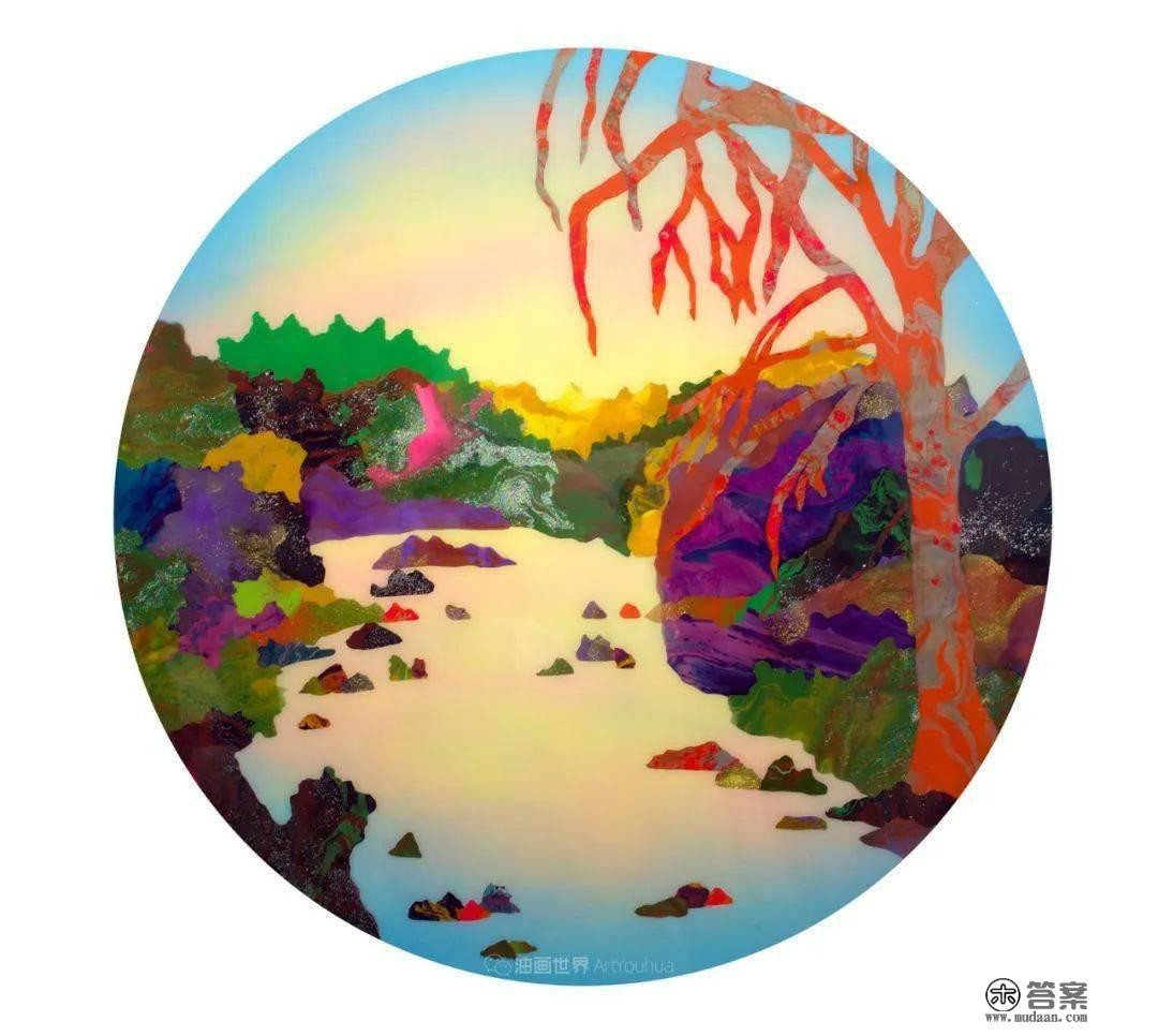 她　重新诠释了山水风景画