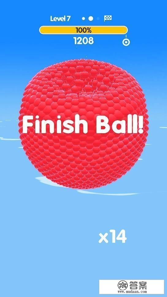 创意涂色手游《Ball Paint》清爽画风的3D立体五子棋