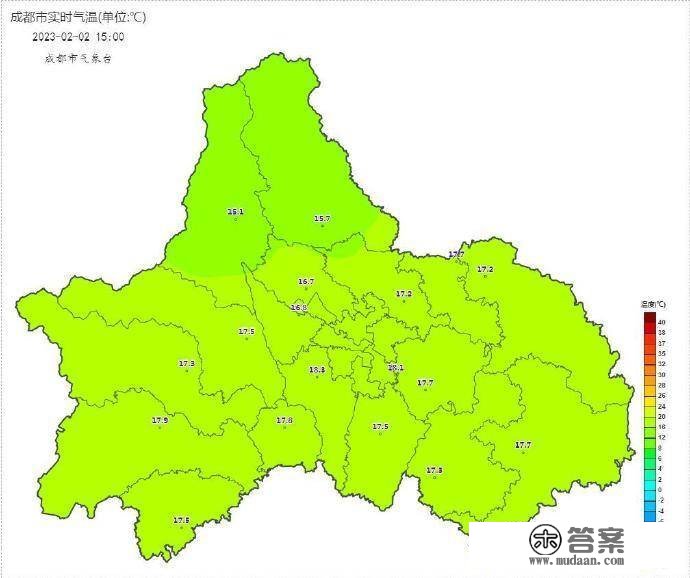 就是说，春天在哪里？成都今日更高气温17.7℃！