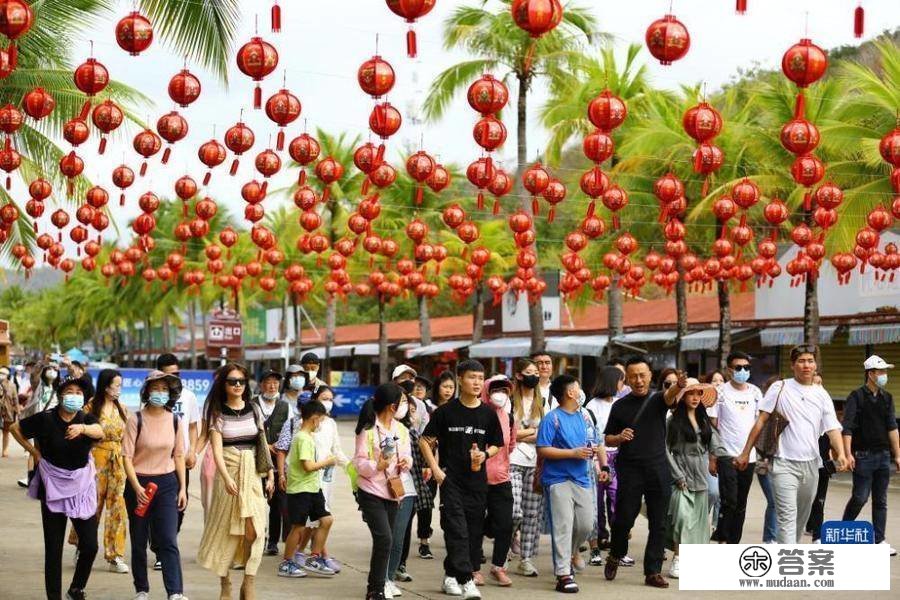 海南三亚旅游市场升温，熙熙攘攘的景区回来了