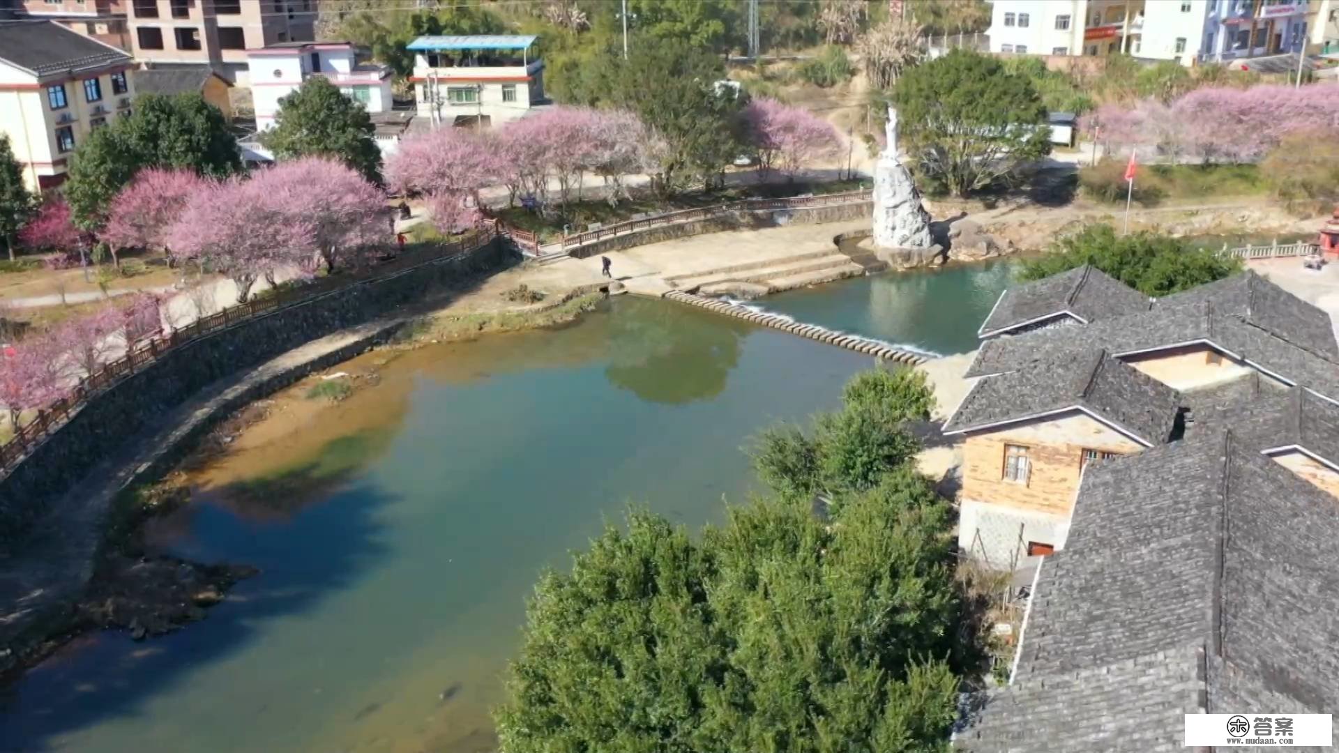 福建南靖：来土楼景区品梅景