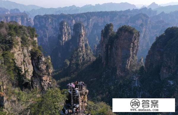 湖南张家界：春节将至 旅游升温