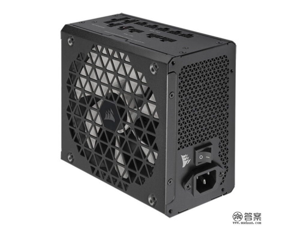 海盗船 RMx SHIFT 系列电源上架：侧面线缆接口，可选 850/1200W