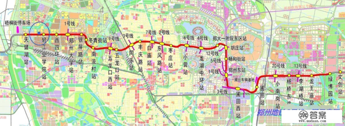 郑州地铁8号线部门站点主体贯穿