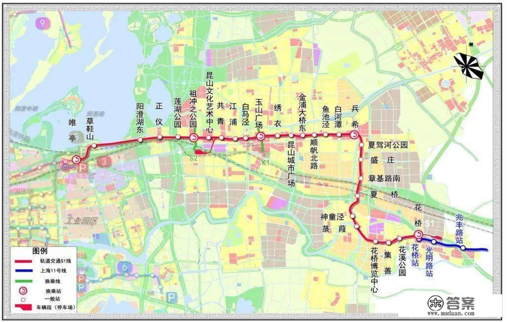 苏州轨交11号线估计6月运营，与上海地铁在昆山花桥站相接