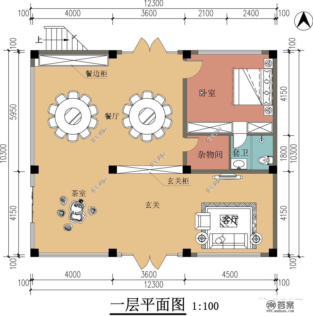 主体造价18万，12×10米现代二层别墅