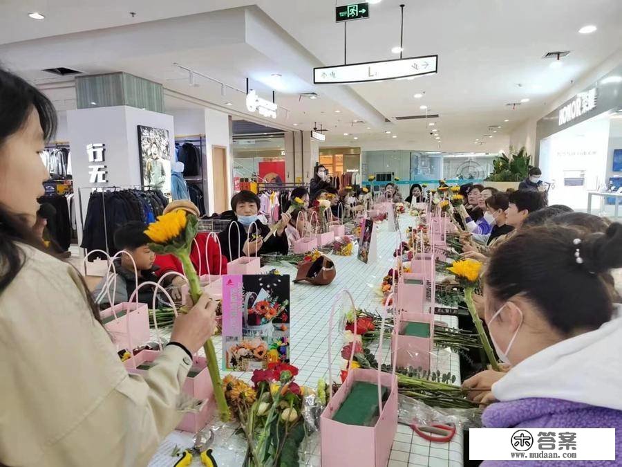 春日FUN花节|花艺沙龙叠加主题派对，银座烟台商城花式宠女神