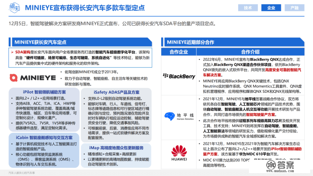 知见 | 12月智能电动汽车大事解析（48页,附下载）