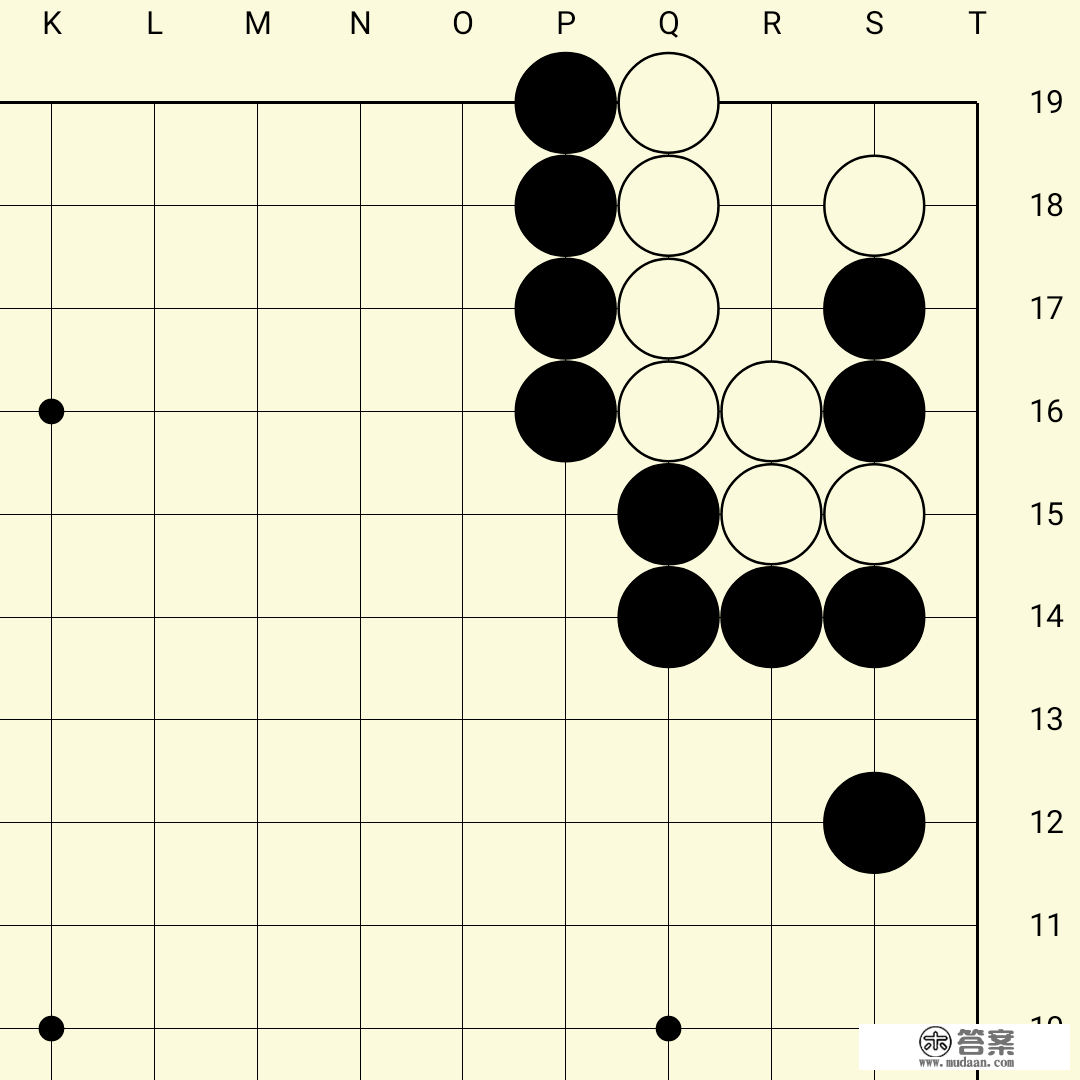 手筋0282：黑先围棋手筋题3月13日