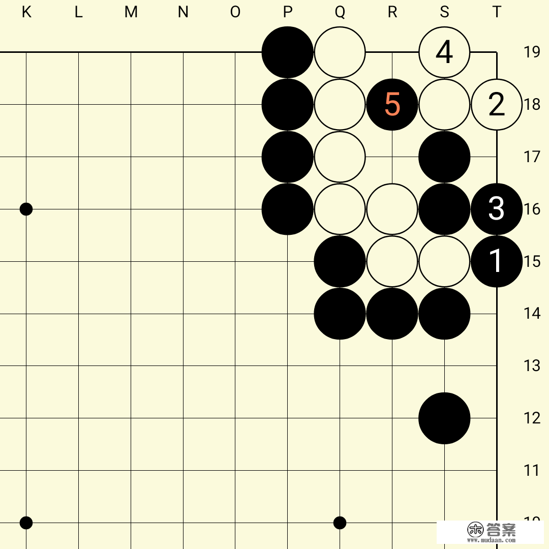 手筋0282：黑先围棋手筋题3月13日