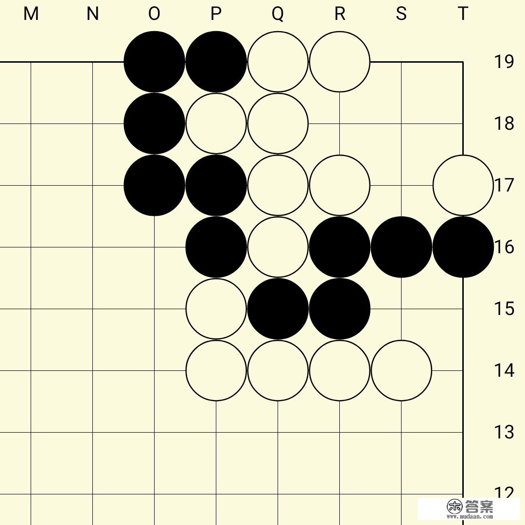 手筋0258：黑先围棋手筋题2月17日