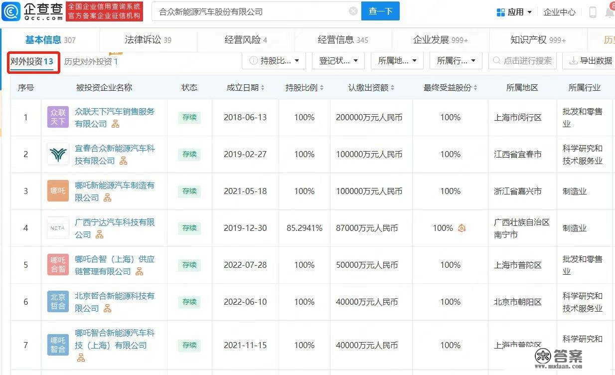 哪吒汽车改名为股份造公司