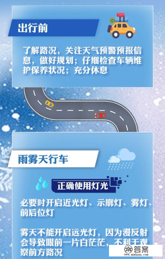 【科普中国】雪天行车平安攻略