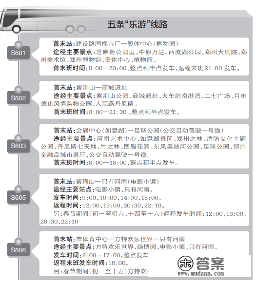 【收集中国节·春节】郑州5条“乐游巴士”大岁首年月一欢乐发车 串联起市内次要景点