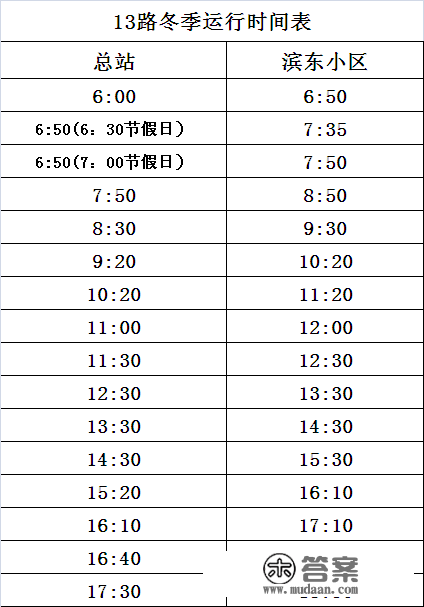 迁安发布最新公交运行时刻表