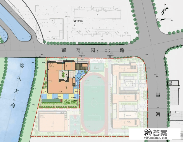 济南那个片区，将新建一所小学、一所幼儿园