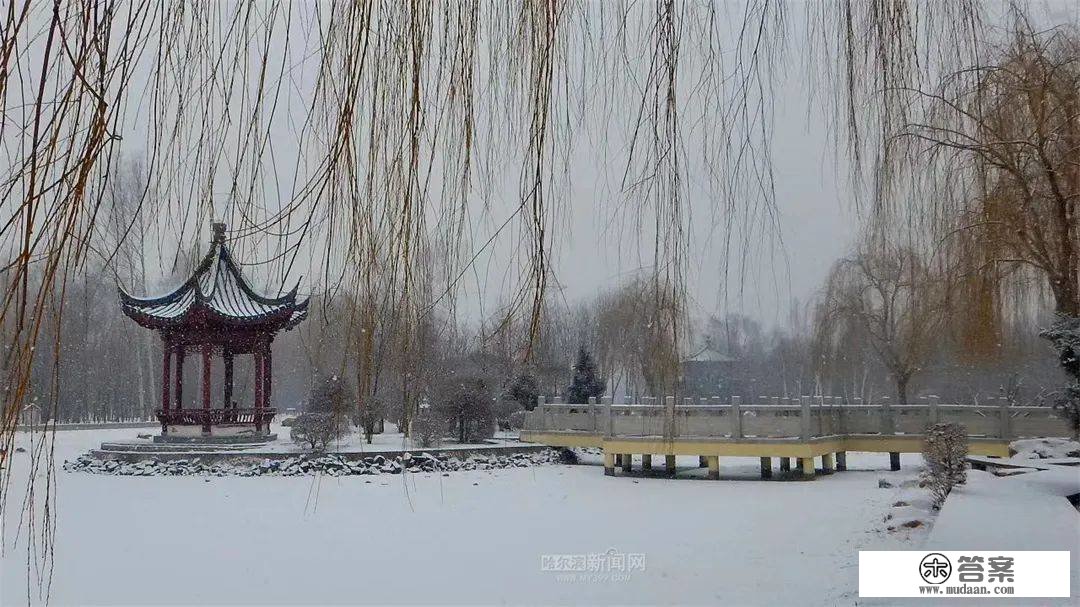 三月的雪花能够有多都雅