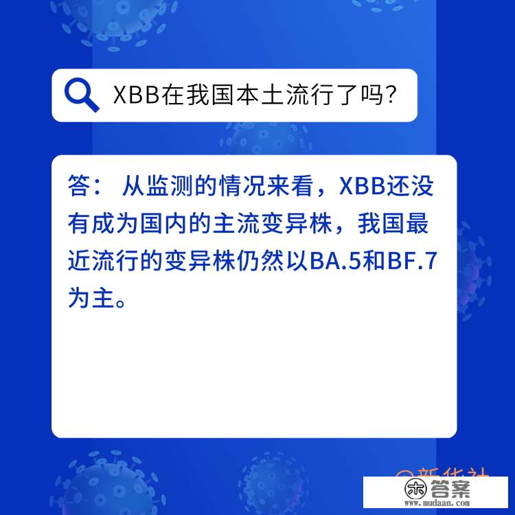 海报 | 六问六答带你领会XBB变异毒株关键点