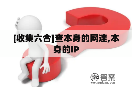 [收集六合]查本身的网速,本身的IP