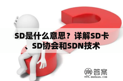 SD是什么意思？详解SD卡、SD协会和SDN技术