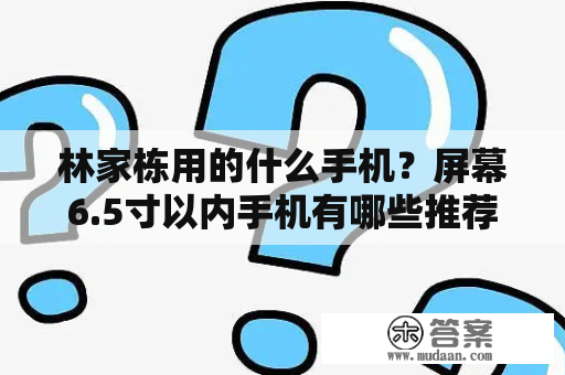 林家栋用的什么手机？屏幕6.5寸以内手机有哪些推荐？