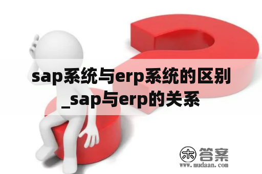 sap系统与erp系统的区别_sap与erp的关系