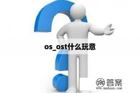 os_ost什么玩意