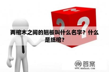 两棺木之间的翘板叫什么名字？什么是纸棺？