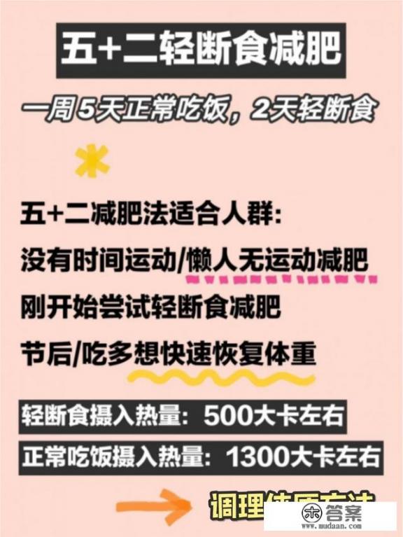 减肥的最有效方法？减轻体重最有效的方法？