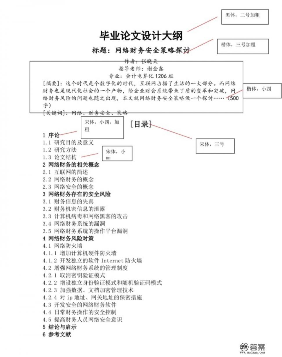 论文大纲要怎么写？论文提纲怎么写？