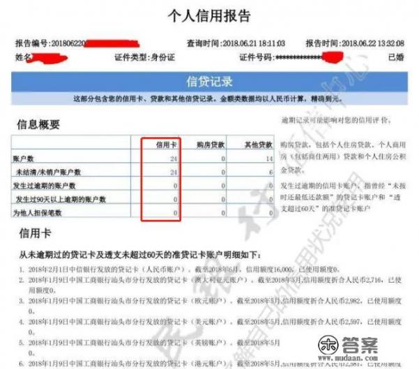 如何能调查出一个人到底办了几张信用卡