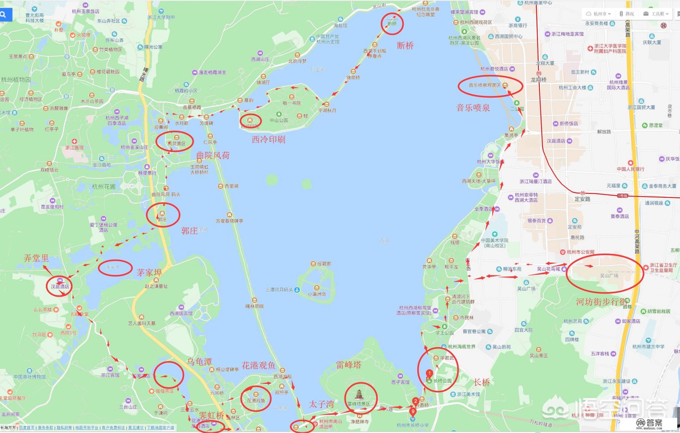 计划三、四月份去杭州西湖，去之前需要备什么东西呢？有哪些比较好玩的地方值得推荐