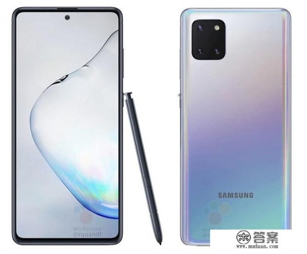 传说中的Galaxy Note 10 Lite真机到底长啥样_Galaxy Note 10 Lite会采用什么样的设计