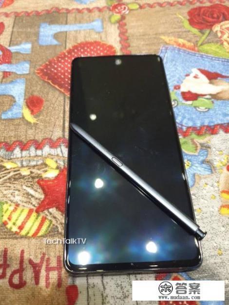 传说中的Galaxy Note 10 Lite真机到底长啥样_Galaxy Note 10 Lite会采用什么样的设计