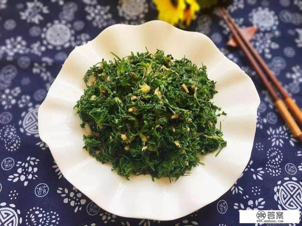 荠菜除了包饺子，还能怎么吃