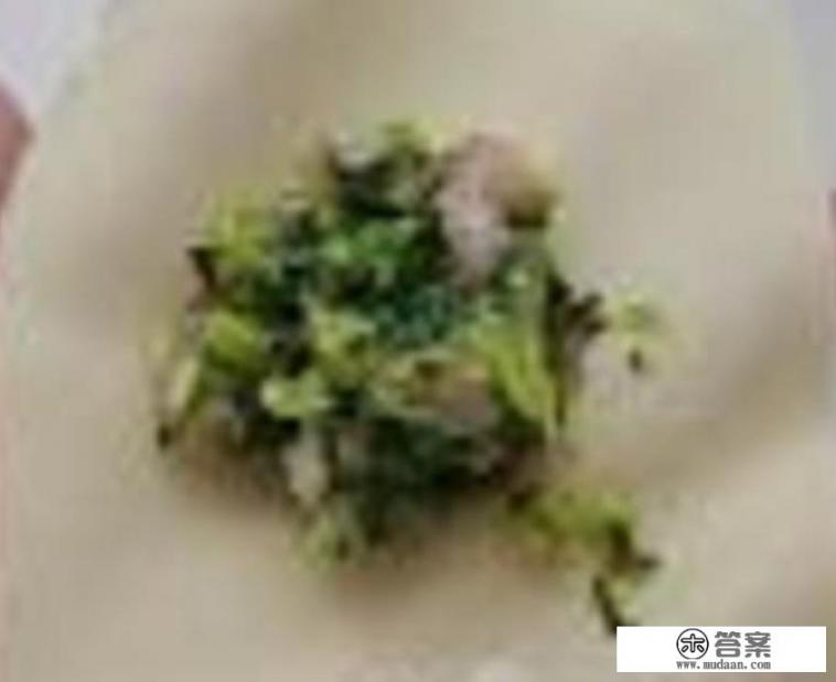 馄饨包法