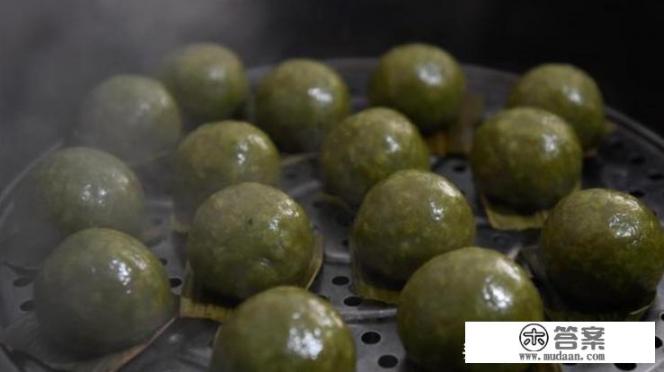 青团都是甜的吗？有没有咸味的推荐一下