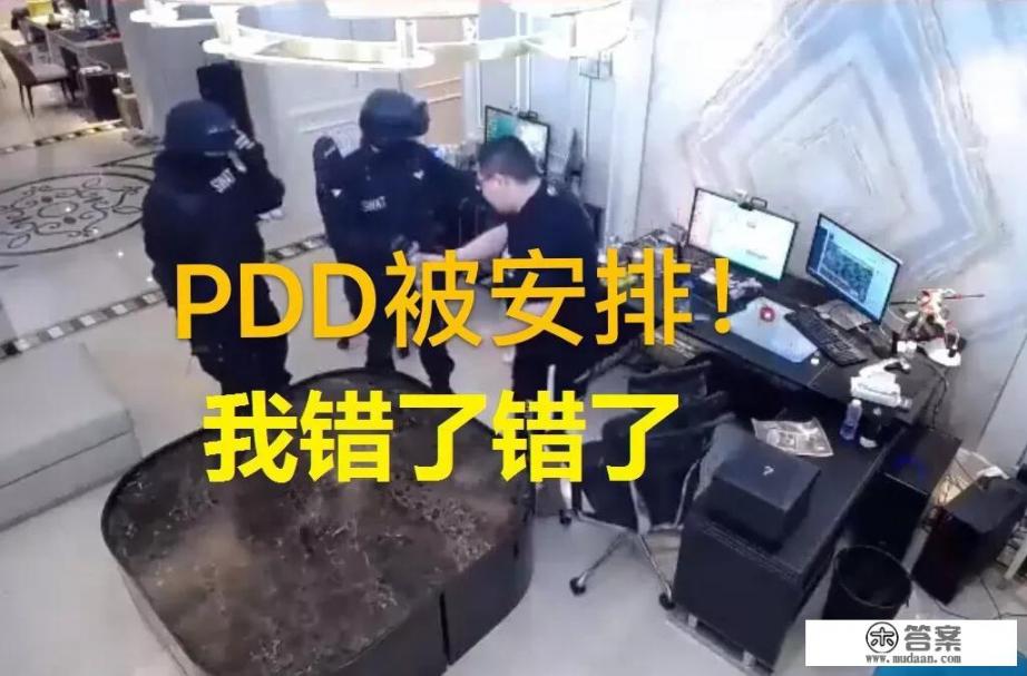 PDD家中LOL突然闯入两名“特警”，吓了PDD一跳：别抓我！你怎么看