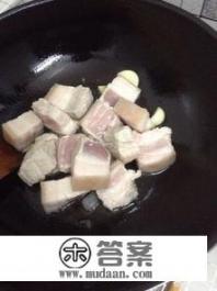 毛家红烧肉的做法？