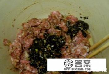 小茴香饺子馅怎么调？