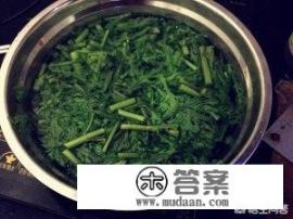 茼蒿炒鸡蛋怎么做？