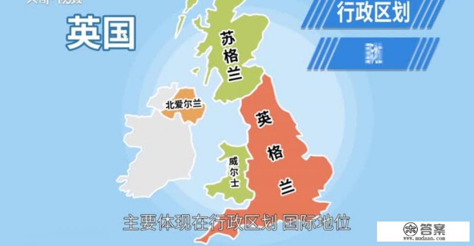 英格兰和英国的区别？