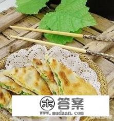 韭菜面饼做法？