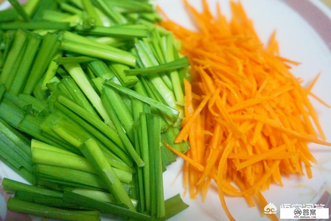 菜园地种的韭菜，韭菜炒鸡蛋好吃，还可以做其它配菜吗？